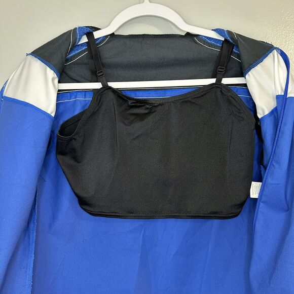 Weissam Child XL 3 Pcs Hip Hop Dance Costume Jacket Pants Bartlett Bra Sequins - Picture 6 of 16